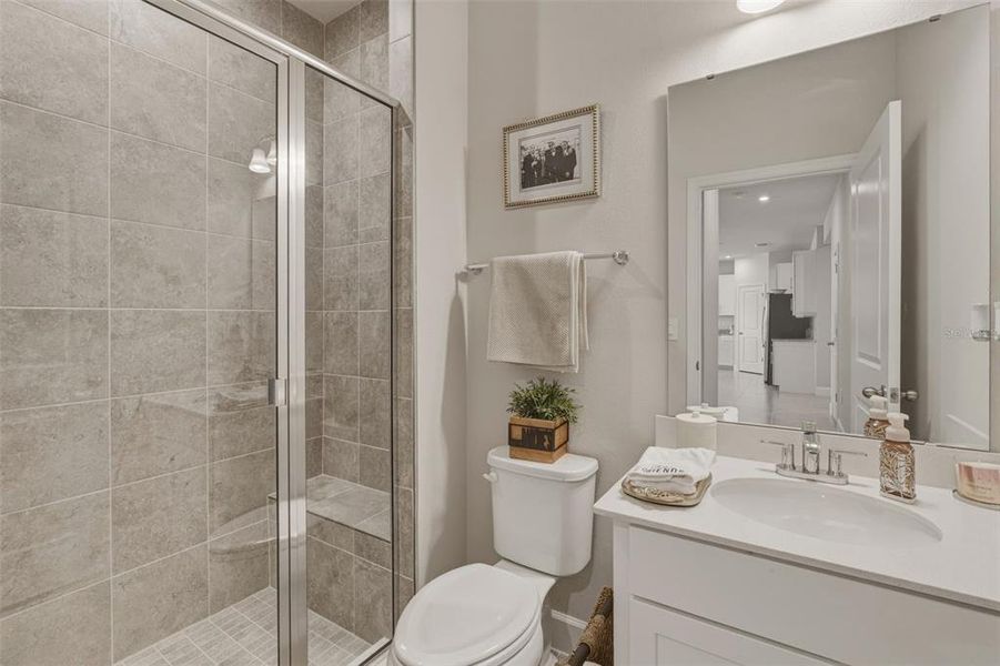 Furnished interior view inside a new home in West Port Single Family Homes, Port Charlotte (Image 22).