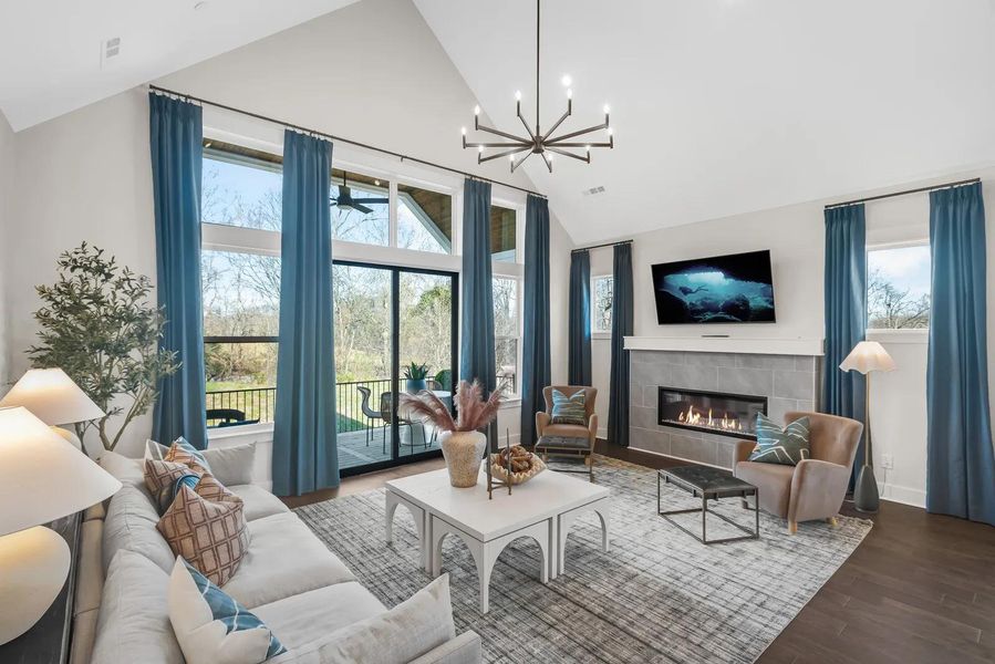 The Ballar B Family Room