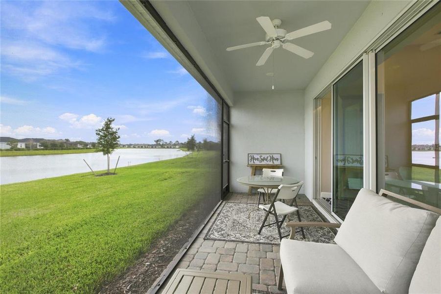 Exterior details and patio area of a home in The Cove at West Port, Port Charlotte (Image 27). Exterior details and patio area of a home in The Cove at West Port, Port Charlotte (Image 27).