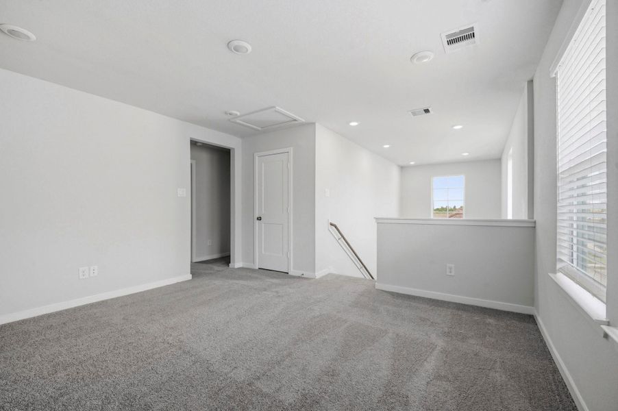 Spacious, unfurnished interior of a new home in Barrett Crossing, Crosby (Image 16).