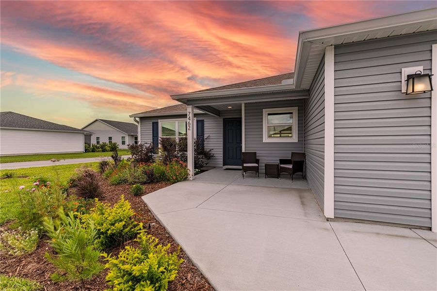 Exterior details and patio area of a home in , The Villages (Image 3).