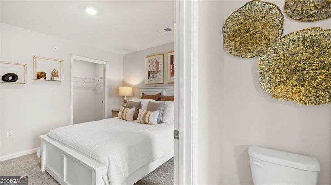 Furnished interior view inside a new home in Echo Glen, Stockbridge (Image 44).