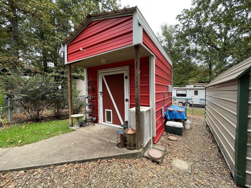 View of outdoor structure View of outdoor structure