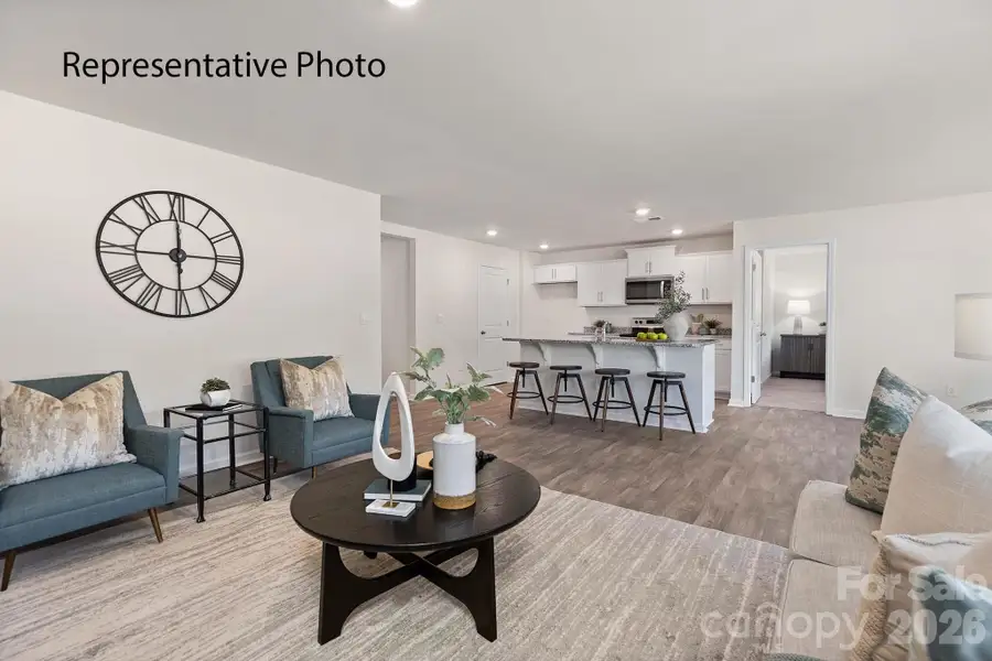 Furnished interior view inside a new home in Villages of Maiden, Maiden (Image 9).