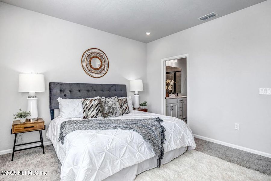 Furnished interior view inside a new home in , Jacksonville (Image 7).