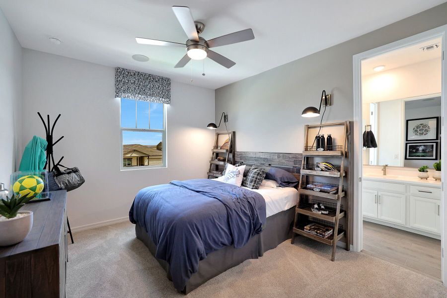 Representative furnished interior of a home built from the Slate by Mattamy Homes in Empire Pointe, Queen Creek (Image 38). Representative furnished interior of a home built from the Slate by Mattamy Homes in Empire Pointe, Queen Creek (Image 38).