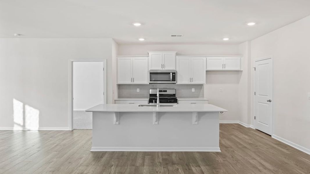 Furnished interior view inside a new home in Bentley Park, Greenwood (Image 6). Furnished interior view inside a new home in Bentley Park, Greenwood (Image 6).