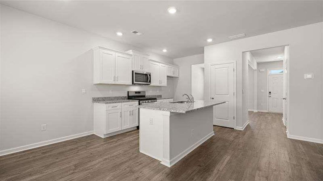 Furnished interior view inside a new home in Sherwood Manor, College Park (Image 6).