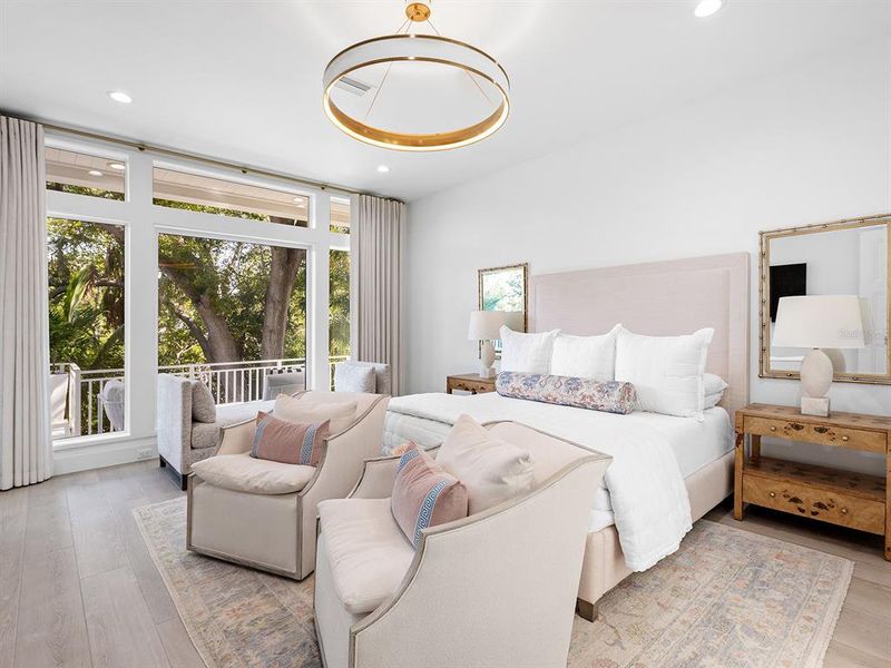 Furnished interior view inside a new home in , Sarasota (Image 7).