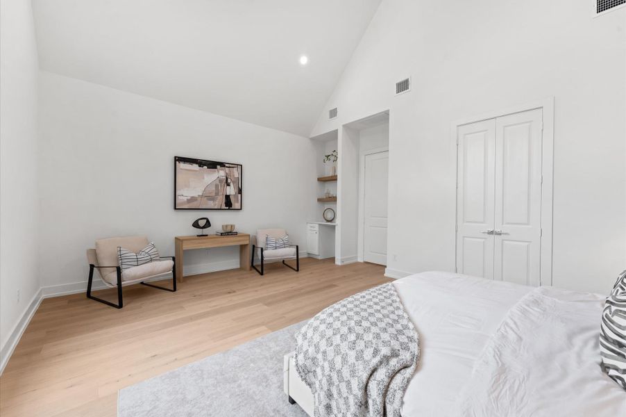 Primary bedroom third view Primary bedroom third view