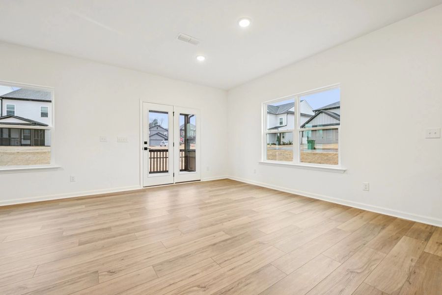 Family Room featuring the AW Collection® Rosemary - Earth-toned comfort made for connection.