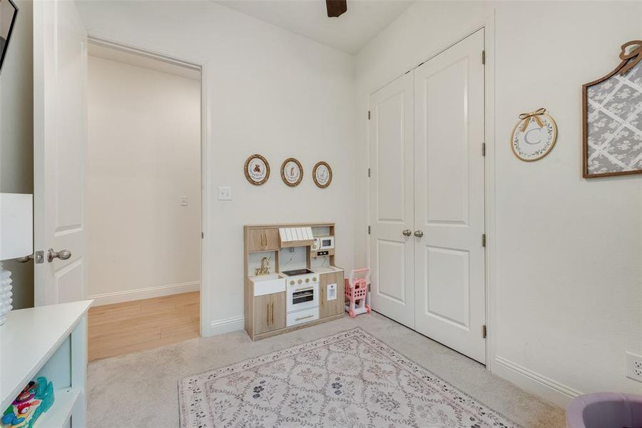 Furnished interior view inside a new home in , Aledo (Image 32).