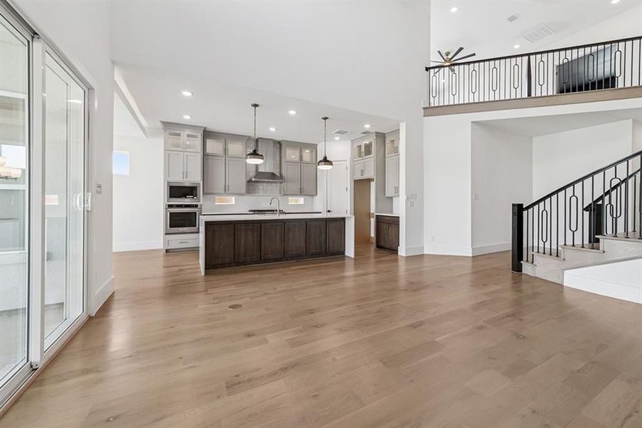 Furnished interior view inside a new home in Fields Select - 50's, Frisco (Image 5).