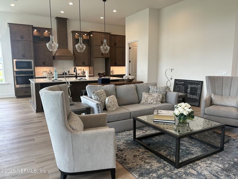 Furnished interior view inside a new home in Seven Pines, Jacksonville (Image 10).