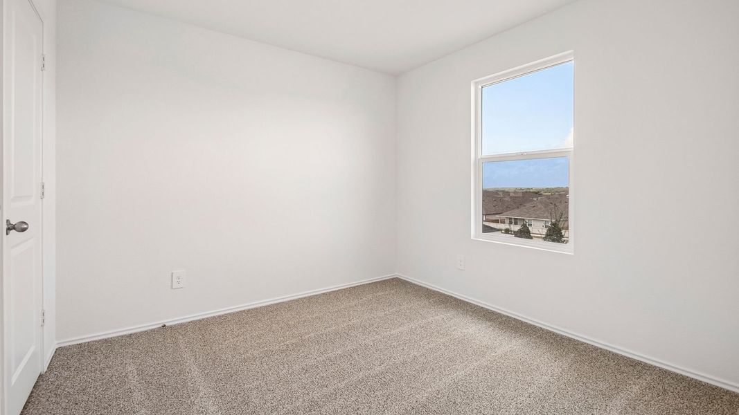 Spacious, unfurnished interior of a new home in Prairie Lakes, Buda (Image 27).
