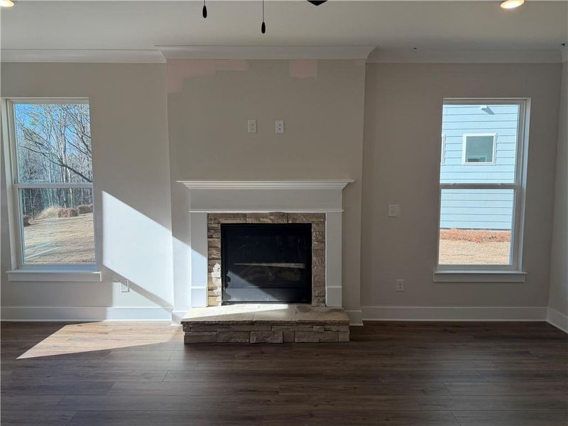 Spacious, unfurnished interior of a new home in Villas at Dawsonville, Dawsonville (Image 7).