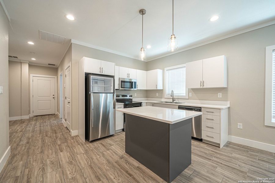 Furnished interior view inside a new home in , San Antonio (Image 5). Furnished interior view inside a new home in , San Antonio (Image 5).