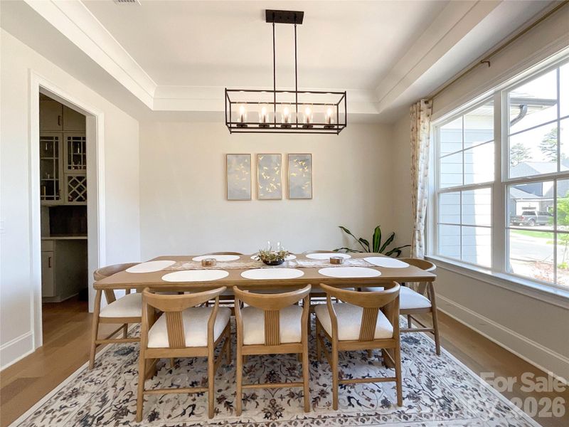 Furnished interior view inside a new home in , Huntersville (Image 34).