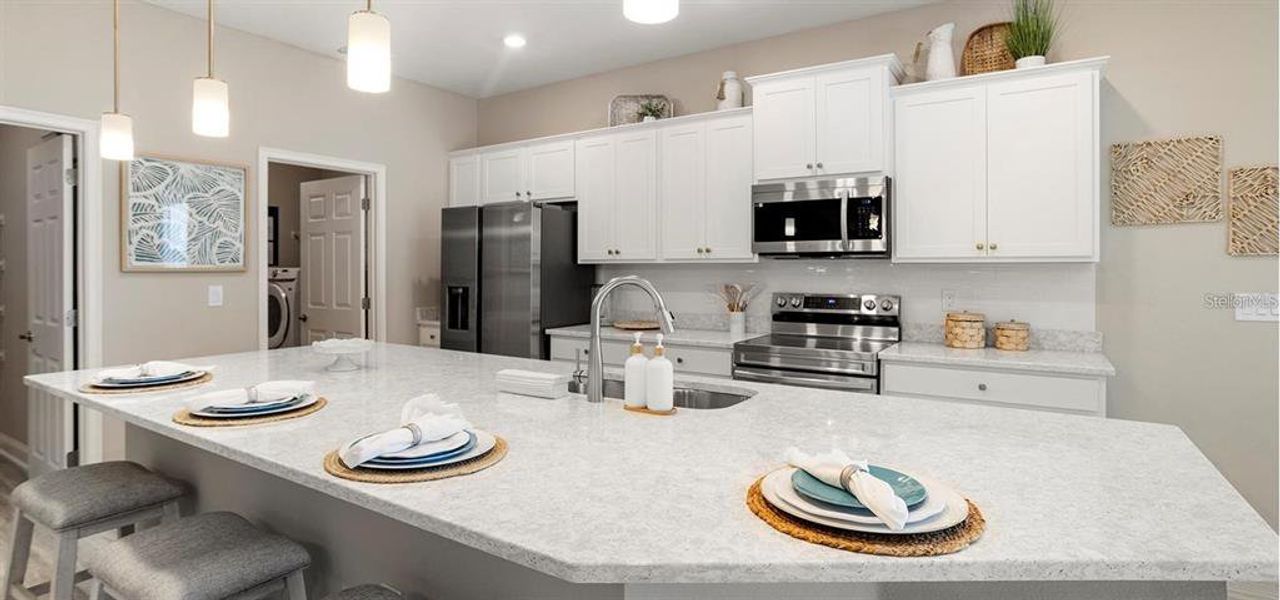 Furnished interior view inside a new home in The Lakes, Lake Alfred (Image 14).