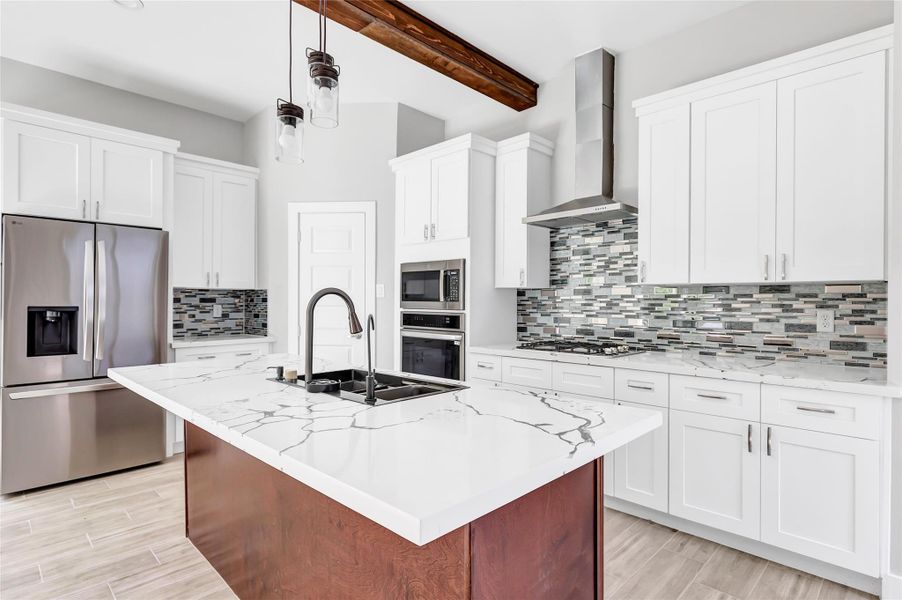 Furnished interior view inside a new home in , Houston (Image 14).