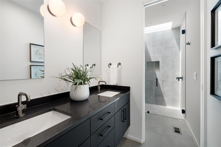 Furnished interior view inside a new home in , Austin (Image 21). Furnished interior view inside a new home in , Austin (Image 21).