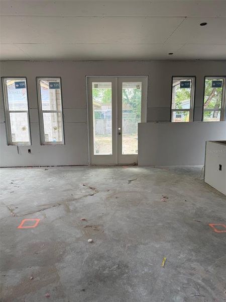 In-progress construction of a new home in , Tampa, FL (Image 4).