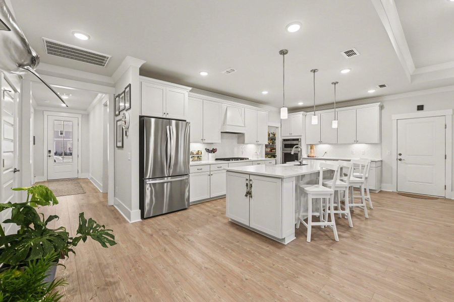 Furnished interior view inside a new home in , Johns Island (Image 5).