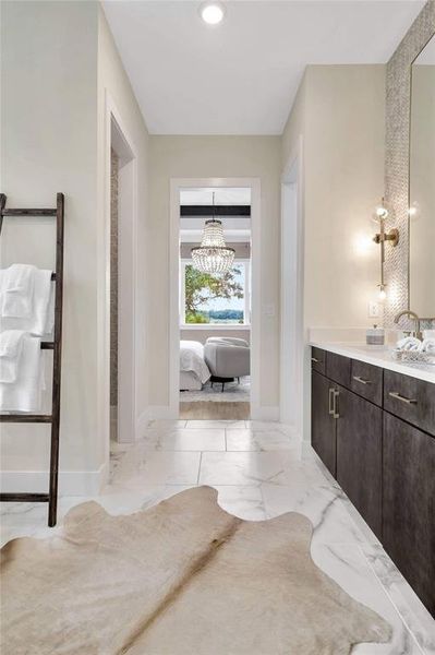 Furnished interior view inside a new home in Serengeti, Spring Hill (Image 37).