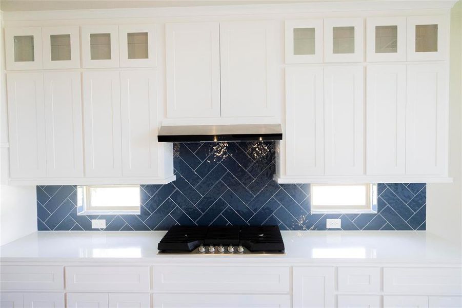 Close-up of interior finishes inside a home in , Little Elm (Image 17).