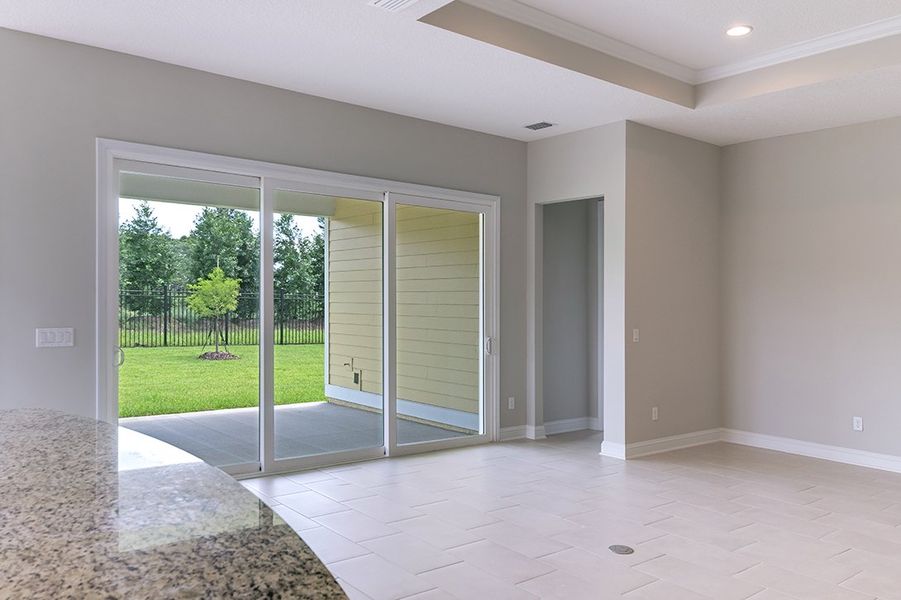 Representative unfurnished interior of a home built from the Washington by Riverside Homes in Hidden Creek at SilverLeaf Phase 2, St. Augustine (Image 27). Representative unfurnished interior of a home built from the Washington by Riverside Homes in Hidden Creek at SilverLeaf Phase 2, St. Augustine (Image 27).