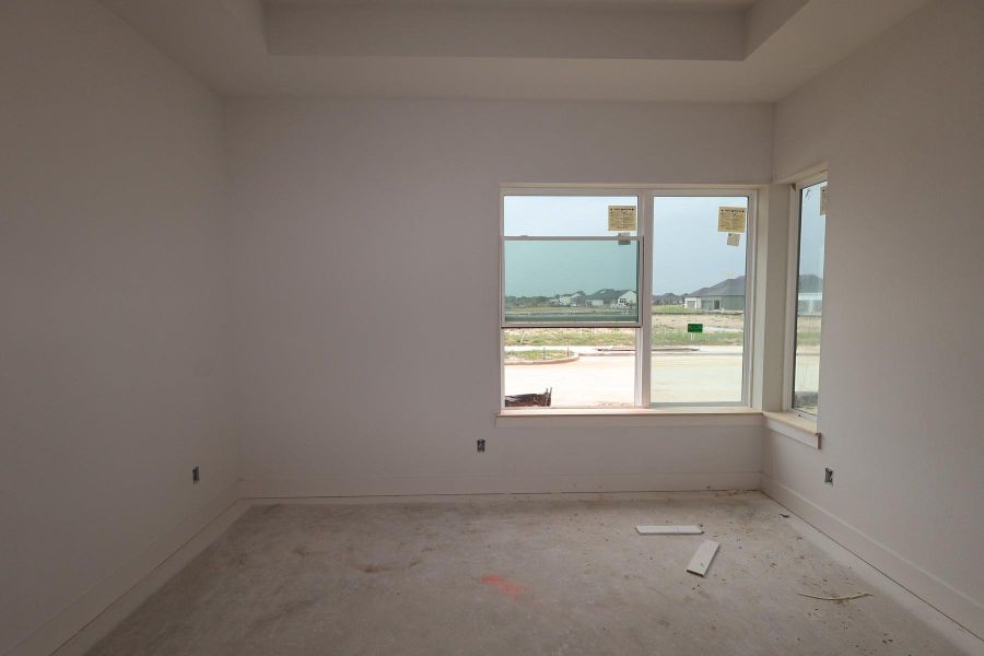 In-progress construction of a new home in Bridgeland Central: Emerald Heights - Landmark Row Collection, Cypress, TX (Image 10). In-progress construction of a new home in Bridgeland Central: Emerald Heights - Landmark Row Collection, Cypress, TX (Image 10).
