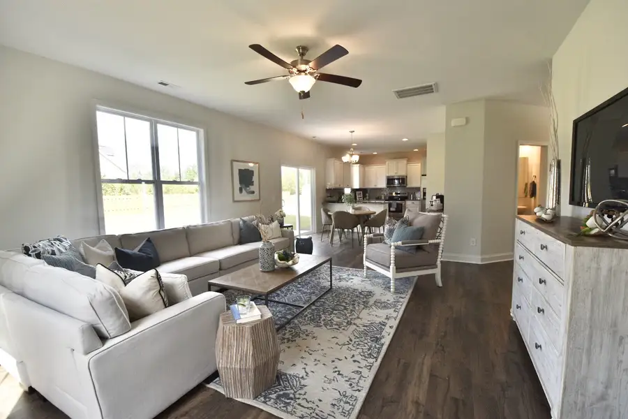 Furnished interior view inside a new home in Parkwood Estates, Leland (Image 3).