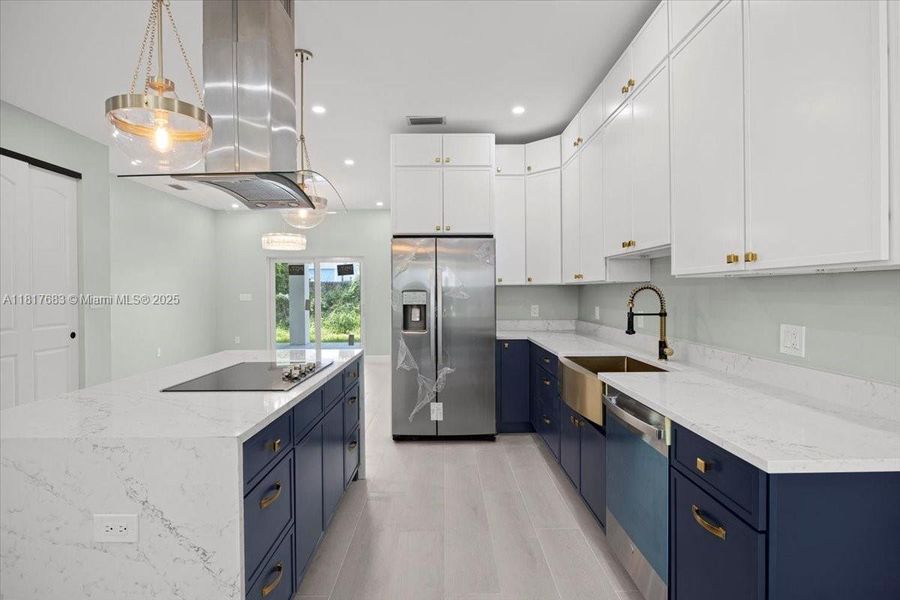 Furnished interior view inside a new home in , West Palm Beach (Image 3).