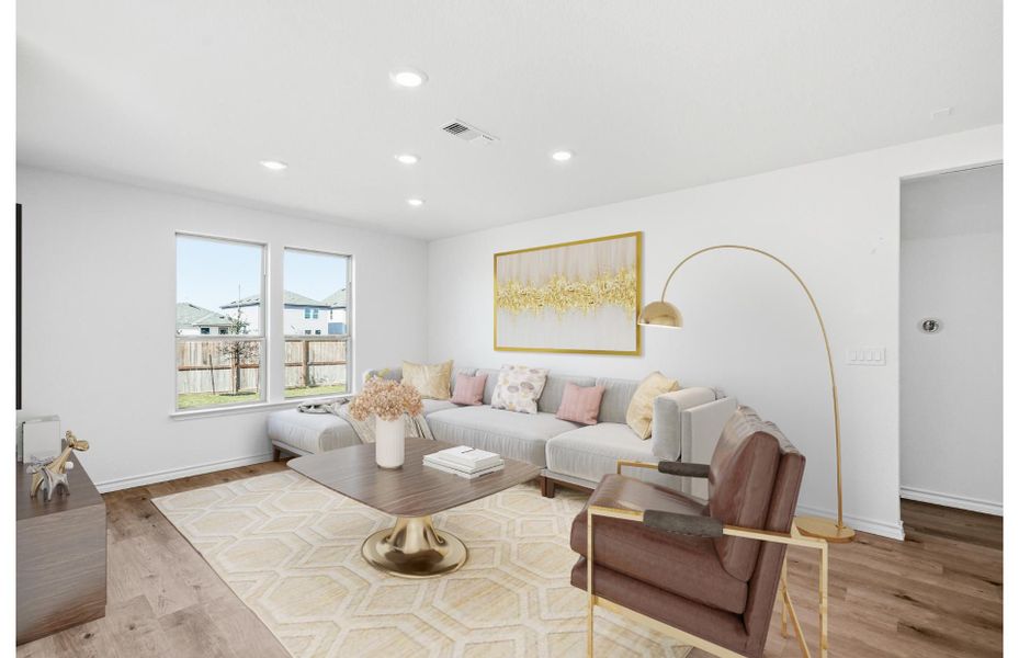 Representative furnished interior of a home built from the Albany by Pulte Homes in Dove Song, Marion (Image 5). Representative furnished interior of a home built from the Albany by Pulte Homes in Dove Song, Marion (Image 5).