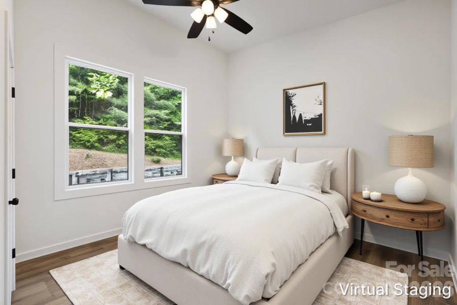 Furnished interior view inside a new home in , Leicester (Image 11).