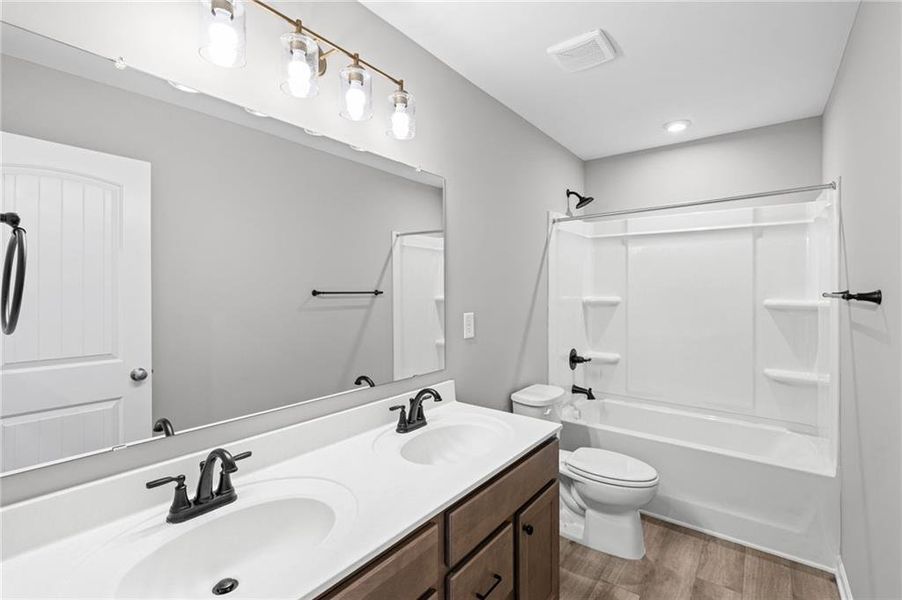 Furnished interior view inside a new home in Twin Lakes, Hoschton (Image 13).