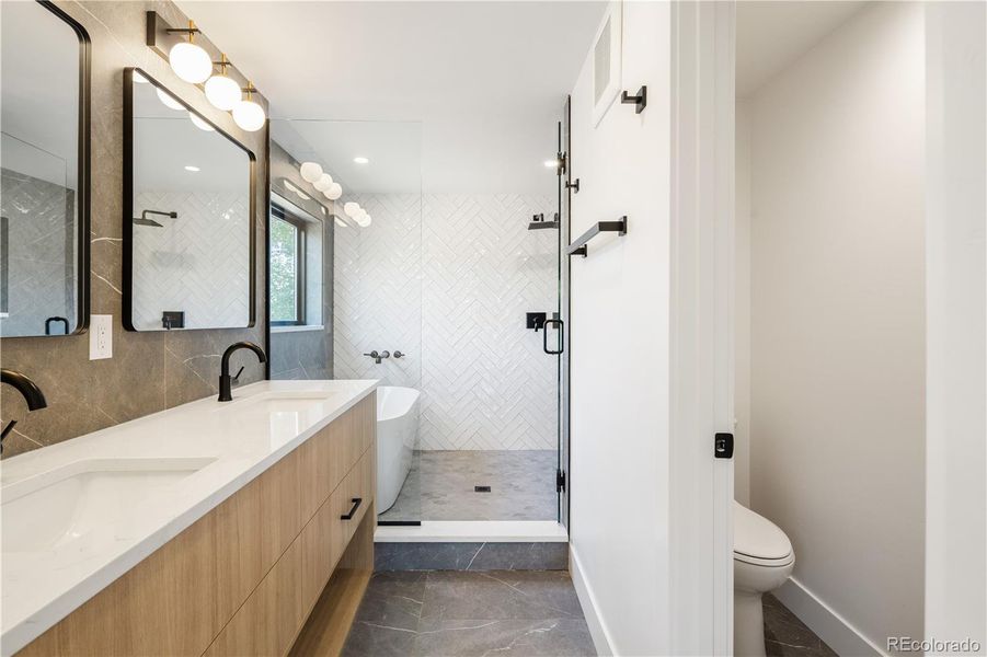 Furnished interior view inside a new home in , Denver (Image 9).