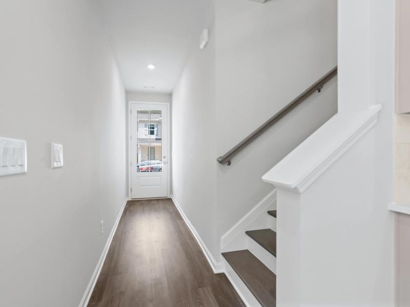 Representative unfurnished interior of a home built from the Cary A by Davidson Homes LLC in Lake Shore, Winder (Image 20).