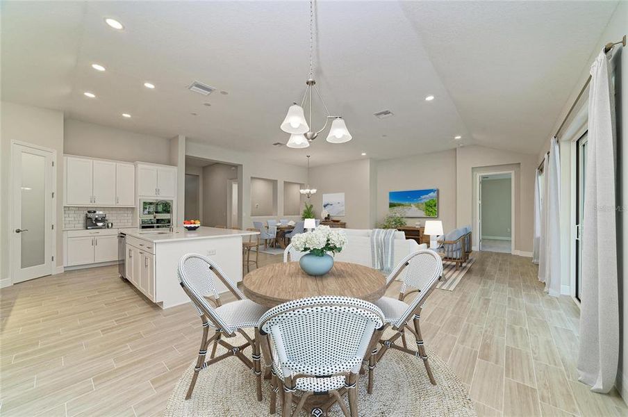 Furnished interior view inside a new home in Caldera, Spring Hill (Image 5).