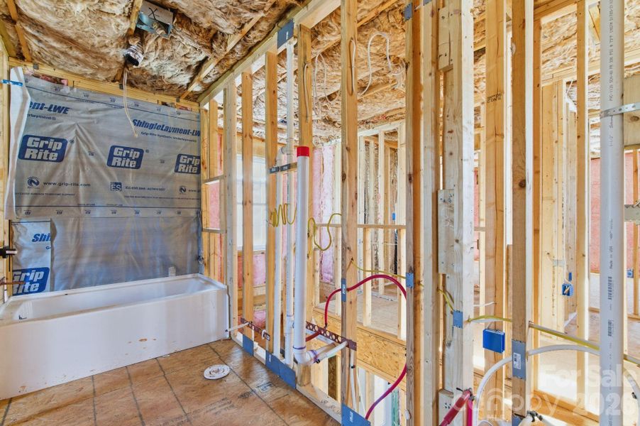 In-progress construction of a new home in , Statesville, NC (Image 23).