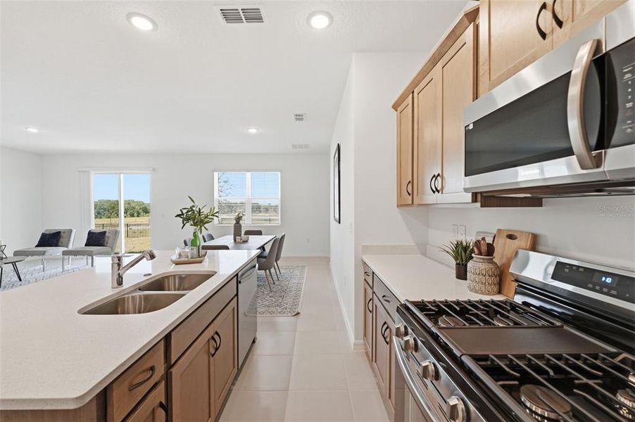 Furnished interior view inside a new home in Hodges Reserve, Howey-in-the-Hills (Image 14).
