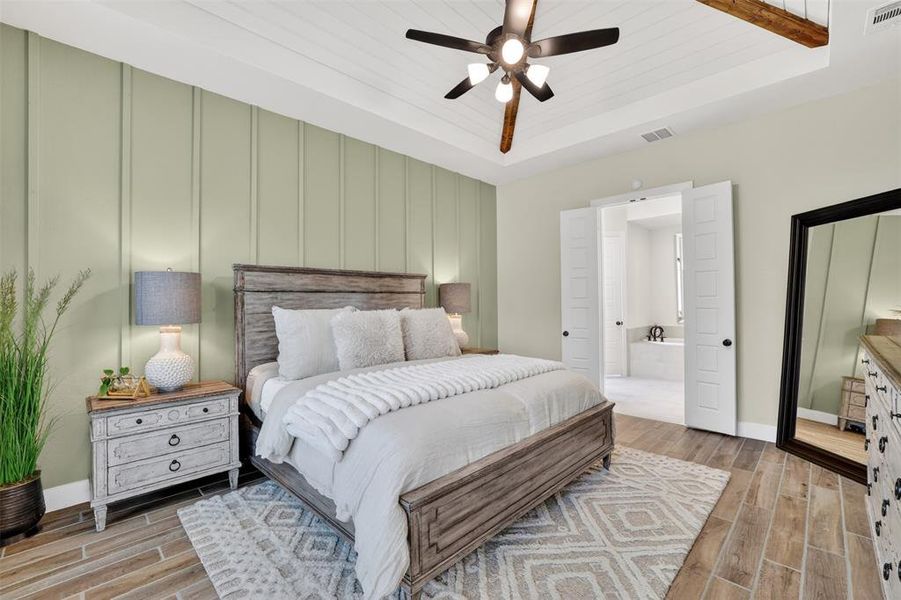 Furnished interior view inside a new home in Trinity Falls, McKinney (Image 30). Furnished interior view inside a new home in Trinity Falls, McKinney (Image 30).