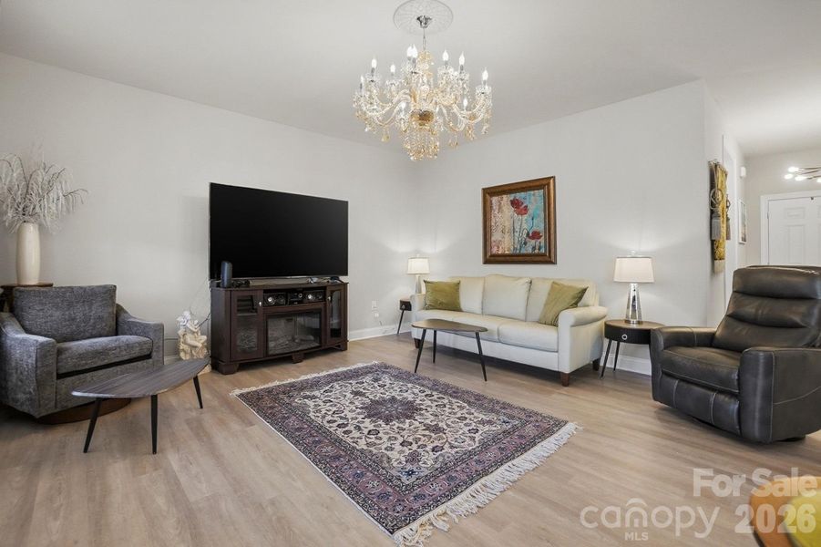 Furnished interior view inside a new home in , Locust (Image 16).