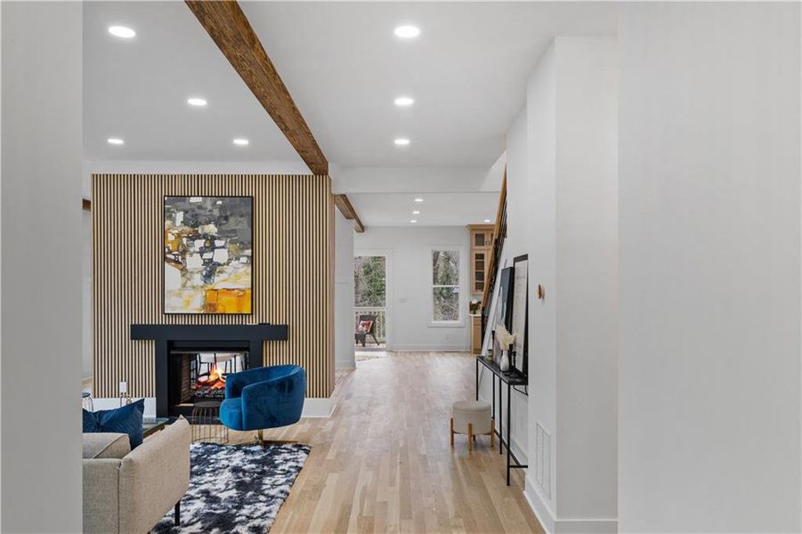 Furnished interior view inside a new home in , Decatur (Image 10).