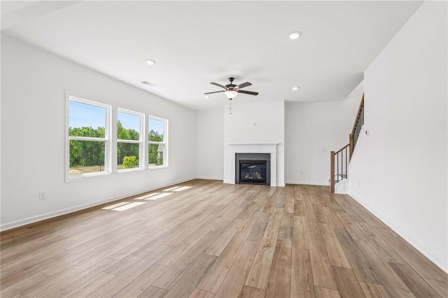 Spacious, unfurnished interior of a new home in Arbors at Richland Creek, Buford (Image 13). Spacious, unfurnished interior of a new home in Arbors at Richland Creek, Buford (Image 13).