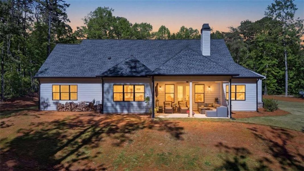 Exterior details and patio area of a home in , Clarkesville (Image 34).