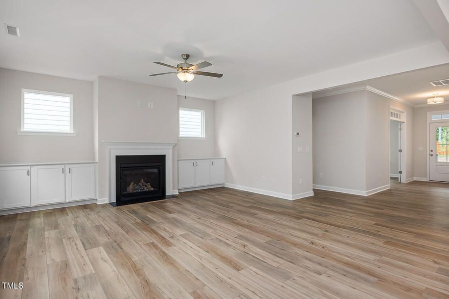 Spacious, unfurnished interior of a new home in Sage on North Main, Wake Forest (Image 18).