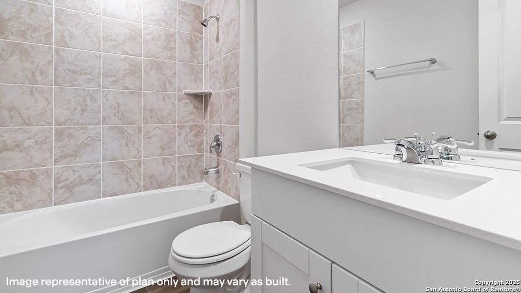Furnished interior view inside a new home in Redbird Ranch, San Antonio (Image 15). Furnished interior view inside a new home in Redbird Ranch, San Antonio (Image 15).