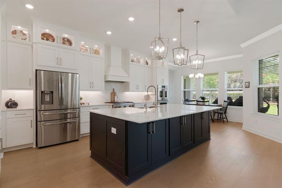 Furnished interior view inside a new home in River's Edge, Wesley Chapel (Image 15).