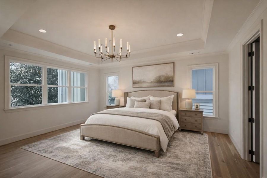 Furnished interior view inside a new home in , Marietta (Image 30). Furnished interior view inside a new home in , Marietta (Image 30).